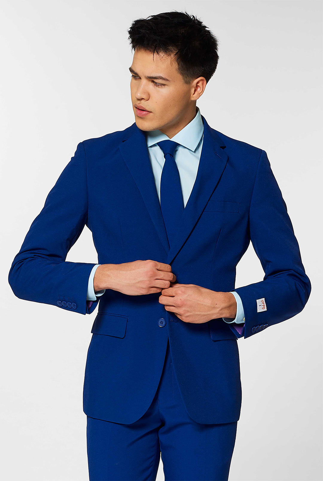 Blue and yellow prom suits deals