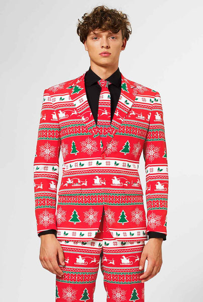 Winter Wonderland Men s Christmas suit OppoSuits